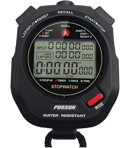 Amazon.com : Seiko S141 300 Memory Stopwatch : Sports & Outdoors